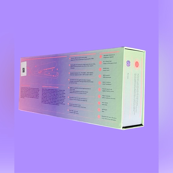 PYT HAIR Professional Ceramic Flat Iron Styling Tool Mermaid NIB MSRP $300 - Picture 15 of 16